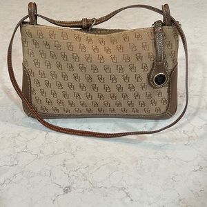 Vintage Dooney & Bourke Tan Leather Small Tote